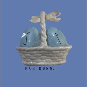 Rae Dunn Blue Robin Egg Salt and Pepper Shakers